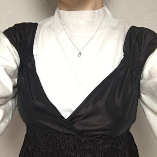 ザラ(ZARA)の<中古> ZARAベーシック　ウエストシャーリング　ワンピース　ドレス(ひざ丈ワンピース)