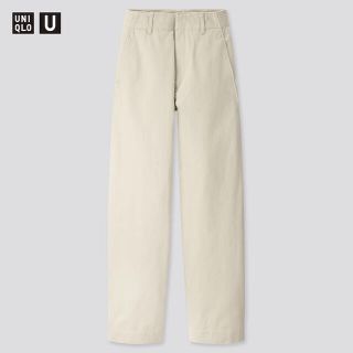 ユニクロ(UNIQLO)の【新品未使用】UNIQLO ユニクロ ワイドフィットカーブパンツ(デニム/ジーンズ)