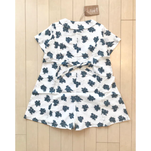 Bonpoint(ボンポワン)の新品✦1点のみ little cotton clothes 花柄 オールインワン キッズ/ベビー/マタニティのキッズ服女の子用(90cm~)(ワンピース)の商品写真