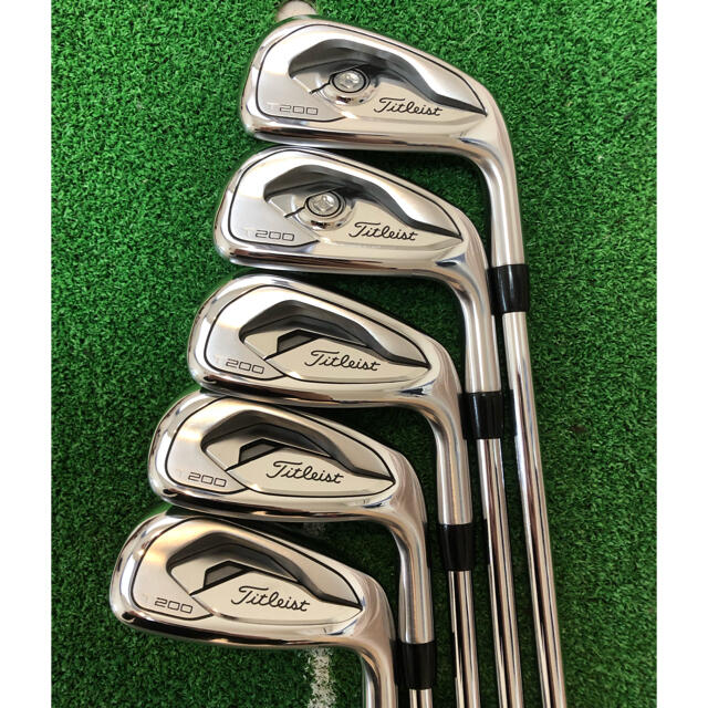売り切り御免!】 Titleist - 本セット(6-P) 5 T200アイアン 【エル