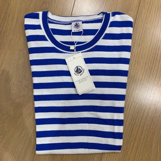 プチバトー(PETIT BATEAU)の新品　プチバトー　Tシャツ　s(Tシャツ(半袖/袖なし))