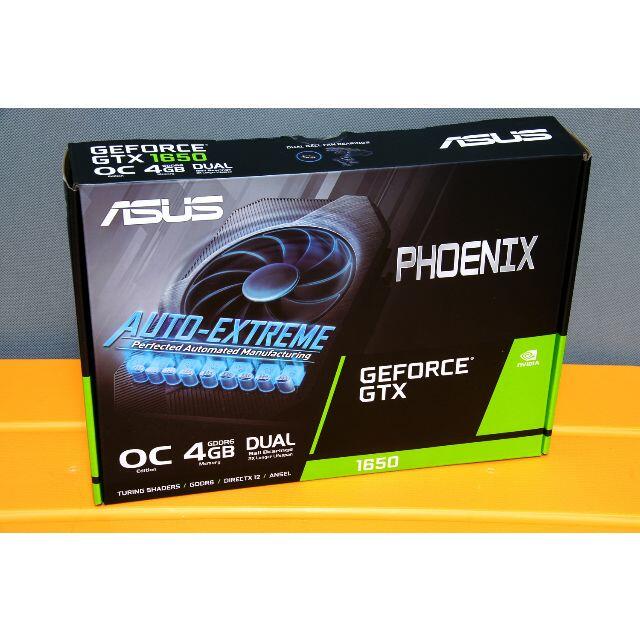 ASUS GTX 1650 4GB 128-bit GDDR6 新品未使用！