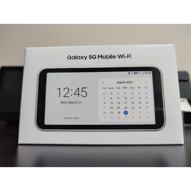 galaxy 5g mobile wifi SCR01スマートフォン/携帯電話