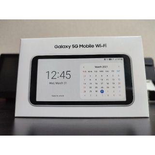 ギャラクシー(Galaxy)のgalaxy 5g mobile wifi SCR01(その他)