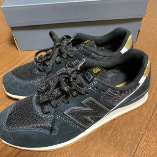 ニューバランス(New Balance)のニューバランスWL996NAブラック(スニーカー)