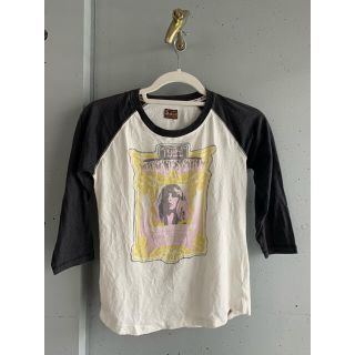 ディッキーズ(Dickies)のDickies girl ディッキーズ　七分袖　ラグランTシャツ　古着(Tシャツ(長袖/七分))