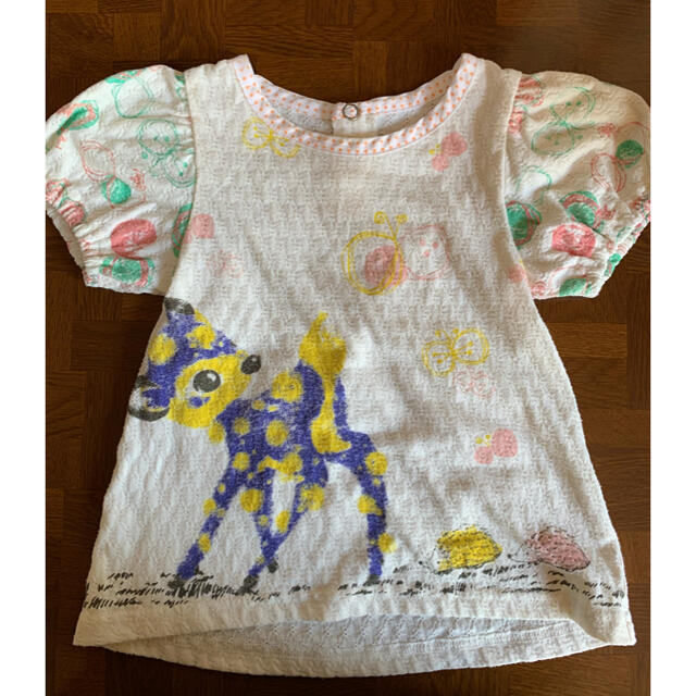 UNIQLO(ユニクロ)のサイズ90 女の子半袖Tシャツ まとめ売り✩.*˚ キッズ/ベビー/マタニティのキッズ服女の子用(90cm~)(Tシャツ/カットソー)の商品写真