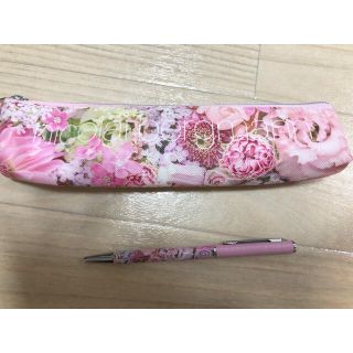 美人百花付録♡ペンケース・ボールペン　ニコライバーグマン(ペンケース/筆箱)