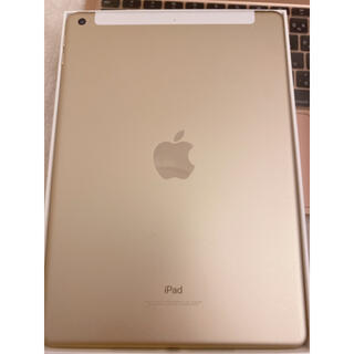 アップル(Apple)の【美品】iPad 第5世代 Wi-Fi Cellular 32GB ゴールド(タブレット)