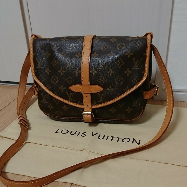 バッグ専用【LOUIS VUITTON】モノグラム ソミュール30 ショルダーバッグ