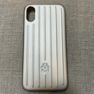 リモワ(RIMOWA)のRIMOWA iPhone10用アルミケース(iPhoneケース)