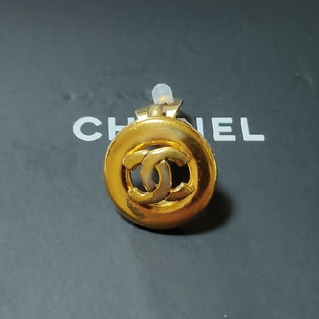 CHANEL　イヤリング　ヴィンテージ　ココマーク　片耳