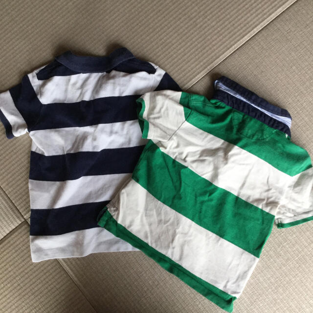 Ralph Lauren(ラルフローレン)のラルフローレン ポロシャツ2枚＆ショートパンツ　サイズ80  キッズ/ベビー/マタニティのベビー服(~85cm)(シャツ/カットソー)の商品写真