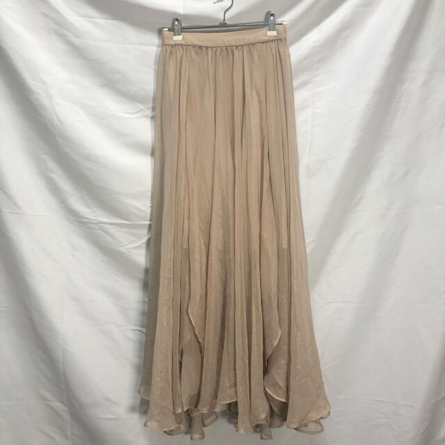 Lily Brown(リリーブラウン)のLily Brown  シアースカート レディースのスカート(ロングスカート)の商品写真