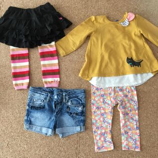 ホットビスケッツ(HOT BISCUITS)の子供服90 ミキハウス(HB) H&M futa futa(Tシャツ/カットソー)