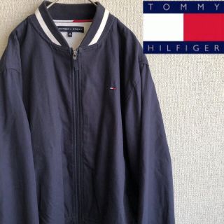 トミーヒルフィガー(TOMMY HILFIGER)のTOMMY HILFIGER SPORT ブルゾン　ジャケット　トミー　紺　M(ブルゾン)