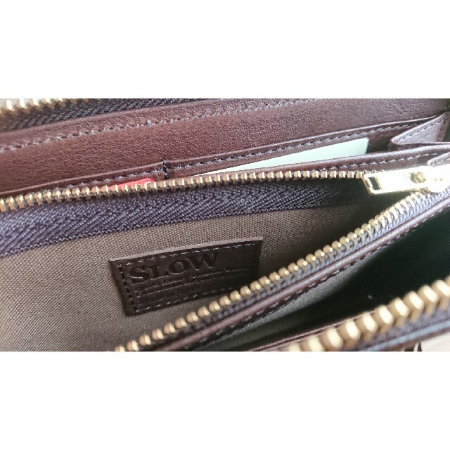 ★おまけ付★【新品未使用】SLOW bono ボーノ  ラウンドファスナー長財布 メンズのファッション小物(長財布)の商品写真