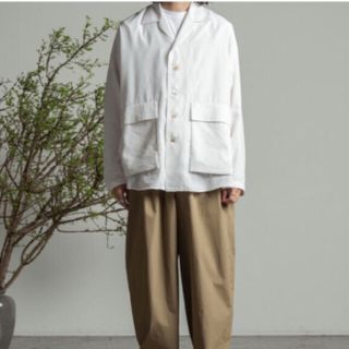 マーカ(marka)のmarka 19ss 60/Linen Coolmax Shirt Jacket(シャツ)