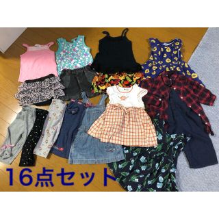 ベビーギャップ(babyGAP)の夏服、16点セット、90センチ、女の子(Tシャツ/カットソー)