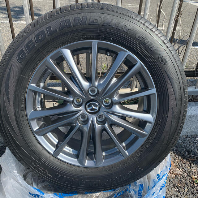 良品 CX-8純正 225/65R17 2021年バリ山スタッドレス CX-5