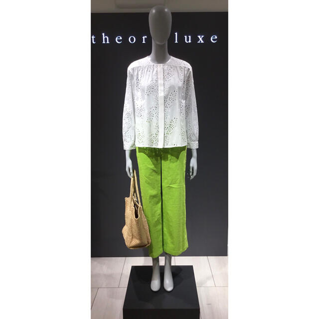 Theory luxe - Theory luxe 19ss アイレットレースブラウスの通販 by