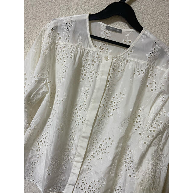 Theory luxe - Theory luxe 19ss アイレットレースブラウスの Theory luxe - Theory luxe 19ss アイレットレースブラウスの