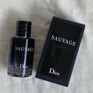 ディオール(Dior)のDior/SAUVAGE/ソヴァージュ オードゥトワレ/ディオール/ほぼ未使用(香水(男性用))