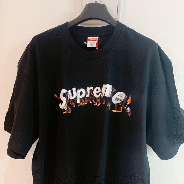 Supreme(シュプリーム)の黒 XL Supreme Apes Tee エイプ Tシャツ メンズのトップス(Tシャツ/カットソー(半袖/袖なし))の商品写真