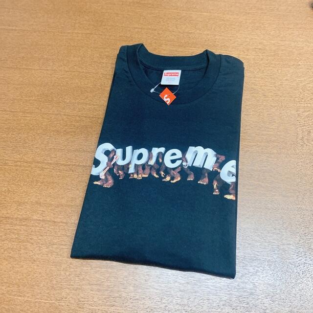 Supreme(シュプリーム)の黒 XL Supreme Apes Tee エイプ Tシャツ メンズのトップス(Tシャツ/カットソー(半袖/袖なし))の商品写真