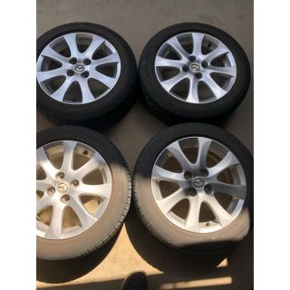 マツダ(マツダ)の185/55R15 マツダ純正ホイール　ノーマル　デミオ純正(タイヤ・ホイールセット)