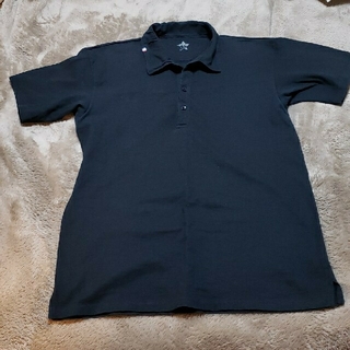 フォーティファイブアール(45R)の45R半袖ポロシャツ黒(ポロシャツ)