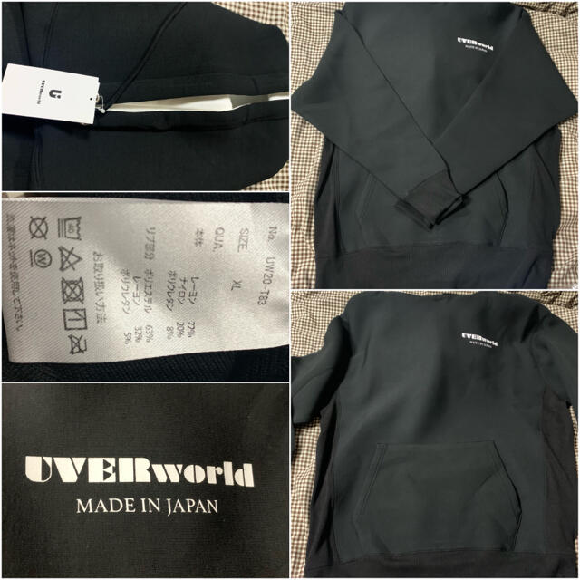 UVERworld TAKUYA∞ プロデュース パーカー 黒 XL 6