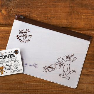 タリーズコーヒー(TULLY'S COFFEE)のTully's Coffee タリーズ トムとジェリー コラボ  スライドジッパ(ノベルティグッズ)