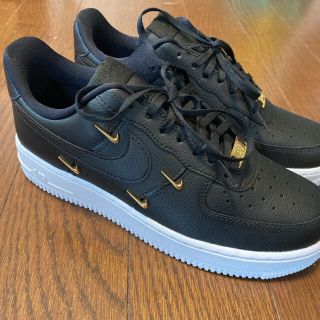 ナイキ(NIKE)のエアフォース 1 '07 LX スニーカーブラック人気(スニーカー)