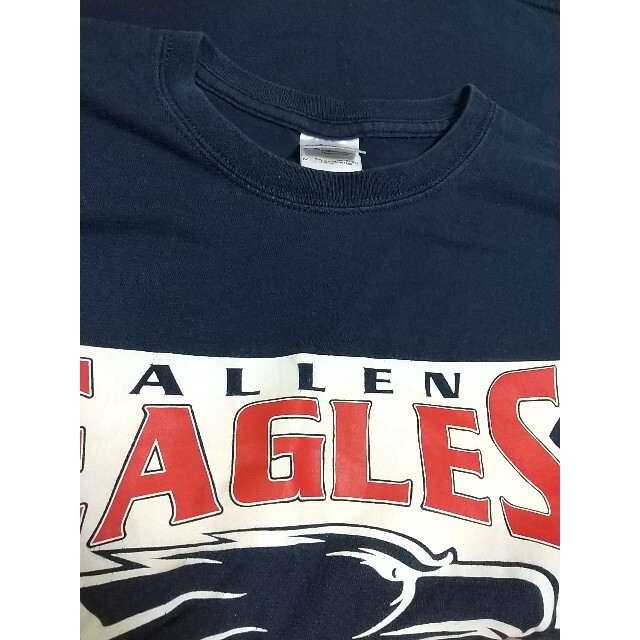 ALLEN EAGLES ロゴプリント 半袖 Tシャツ Ｍサイズ 紺色 アメカジ