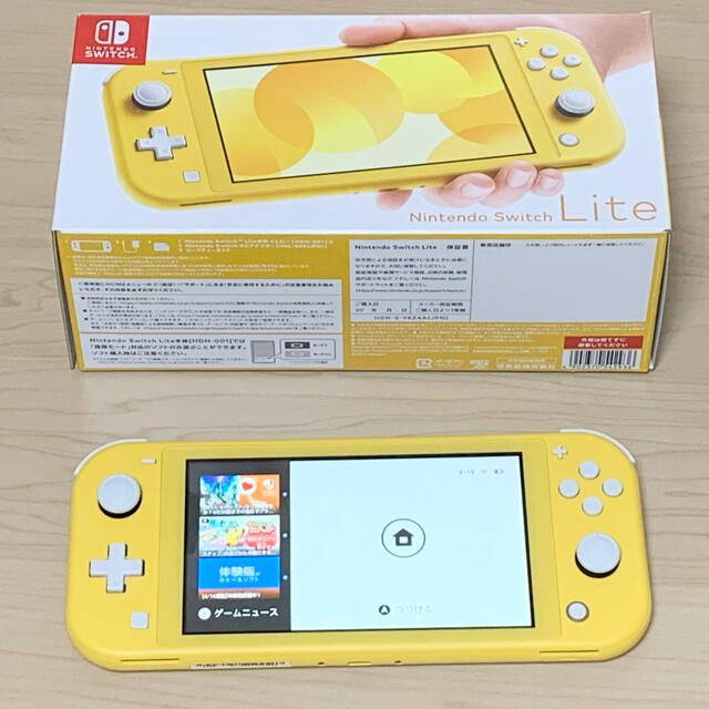 ヴァンパイア ニンテンドースイッチ ライト イエロー 本体 | www