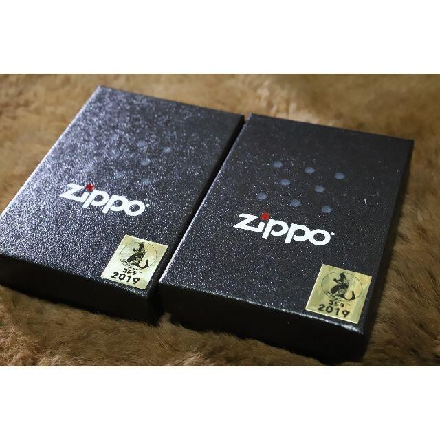 ZIPPO(ジッポー)の【ZIPPO】ゴジラ キングギドラ 65周年記念 限定ジッポー レア シリアル入 インテリア/住まい/日用品の日用品/生活雑貨/旅行(日用品/生活雑貨)の商品写真