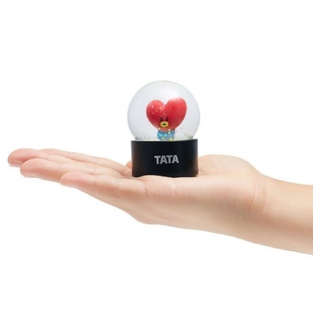 BT21 TATA テヒョン ミニウォーターボール スノードーム BTS 公式 エンタメ/ホビーのタレントグッズ(アイドルグッズ)の商品写真