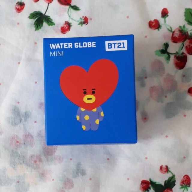 BT21 TATA テヒョン ミニウォーターボール スノードーム BTS 公式 エンタメ/ホビーのタレントグッズ(アイドルグッズ)の商品写真