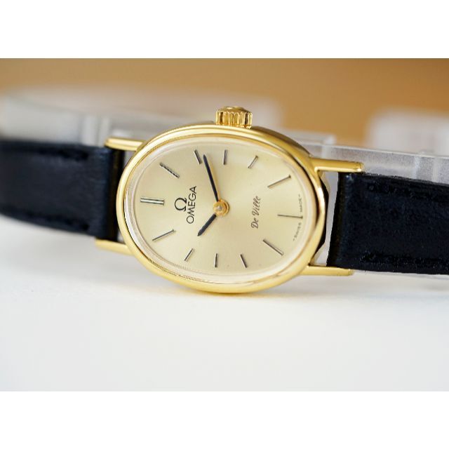 OMEGA(オメガ)のオメガ デビル エメラルド/オーバル/カルティエオパランSM レディースのファッション小物(腕時計)の商品写真