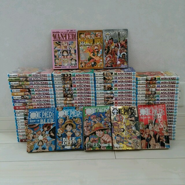 送料無料　超豪華90冊　ワンピース　ONE PIECE　1-82巻　全巻セット エンタメ/ホビーの漫画(全巻セット)の商品写真