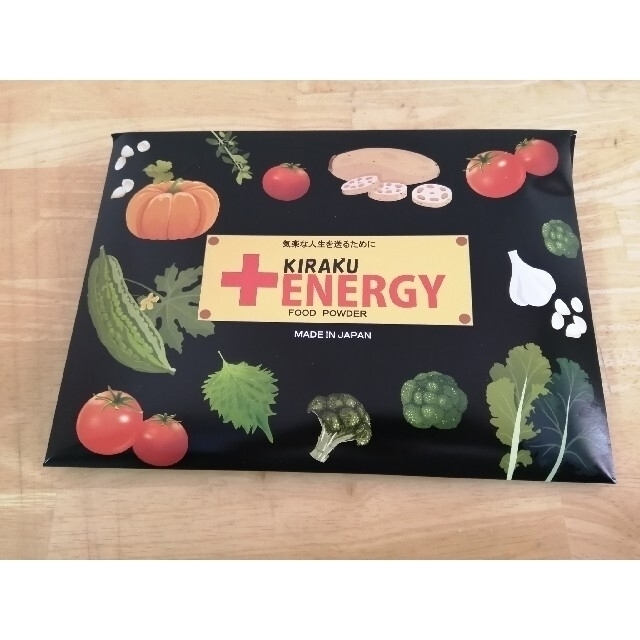 健康食品　KIRAKU　+ENERGY（プラスエナジー）”まとめて4箱セットで”