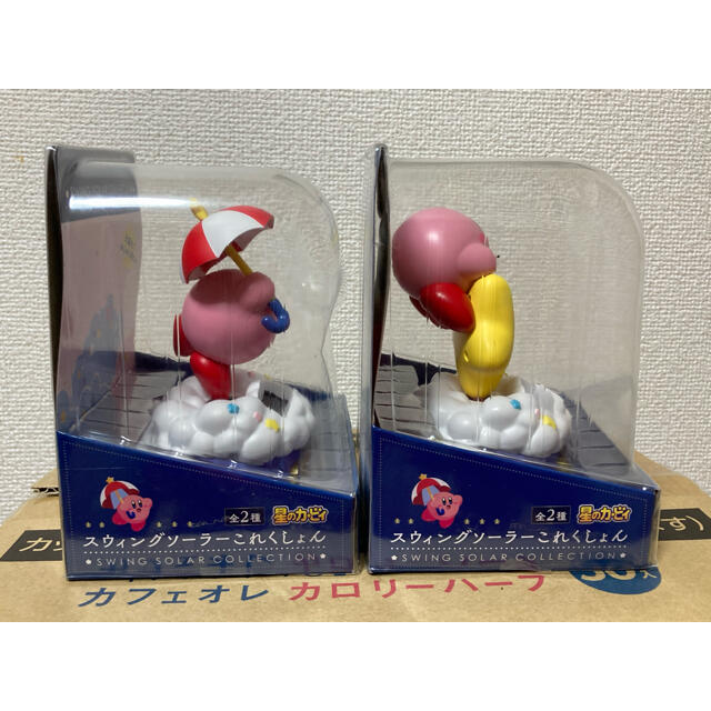 　新品・未使用　星のカービィ　スウィングソーラー　コレクション　全2種 エンタメ/ホビーのおもちゃ/ぬいぐるみ(キャラクターグッズ)の商品写真