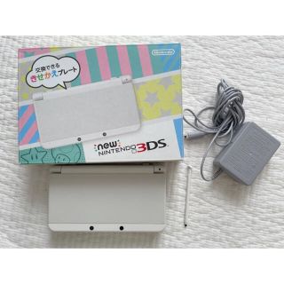 Nintendo 3DS NEW ニンテンドー 本体 ホワイト ACアダプター付