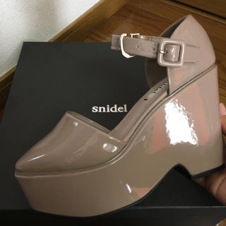 SNIDEL - 石原さとみ着用【美品】snidelウェッジソールシューズの通販 ...