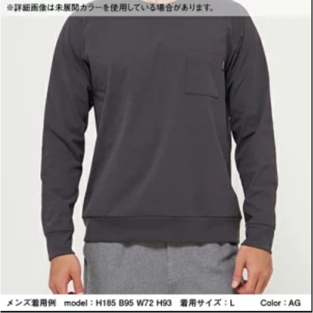 THE NORTH FACE(ザノースフェイス)の 【新品未使用 L】ノースフェイス ロングスリーブエアリーリラックスティー メンズのトップス(Tシャツ/カットソー(七分/長袖))の商品写真