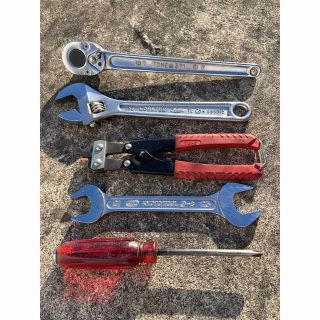 5点セット　工具　即日発送(メンテナンス用品)