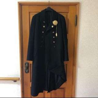 ヨウジヤマモト(Yohji Yamamoto)の【10日迄最終値下げ】19aw 金釦ナポレオンコート size2 (チェスターコート)