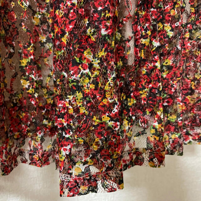 BROWNY(ブラウニー)の花柄ロングスカート  レディースのスカート(ロングスカート)の商品写真