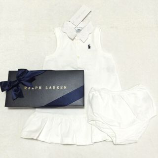 ラルフローレン(Ralph Lauren)のSALE♡新品✨ペタルカラー ワンピース 24M/90(ワンピース)